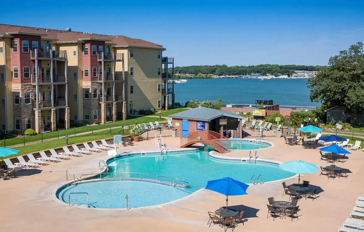 Bridges Bay Resort Arnolds Park Exterior foto
